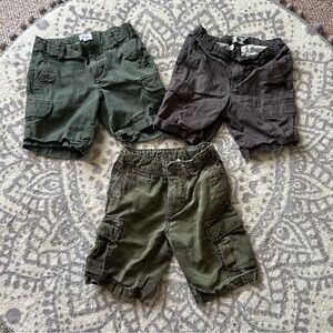 Old Navy & Gap Cargo Shorts Set of 3, size 7